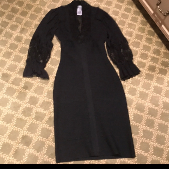 Beautiful Herve Leger dress Vintage - Picture 5 of 5